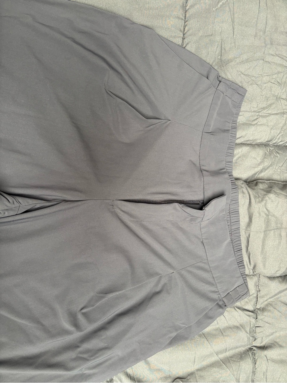 Athleta wide leg pants - gray - size 14